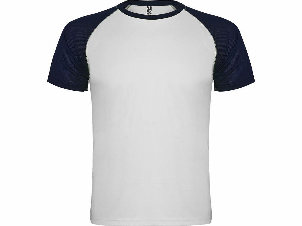 66500155M&nbsp;750.850&nbsp;Спортивная футболка "Indianapolis" мужская, белый/нэйви&nbsp;193204