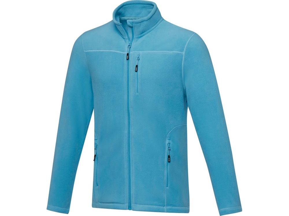 37529512XL&nbsp;9597.000&nbsp;Мужская флисовая куртка Amber на молнии из переработанных материалов по стандарту GRS, nxt blue&nbsp;211178