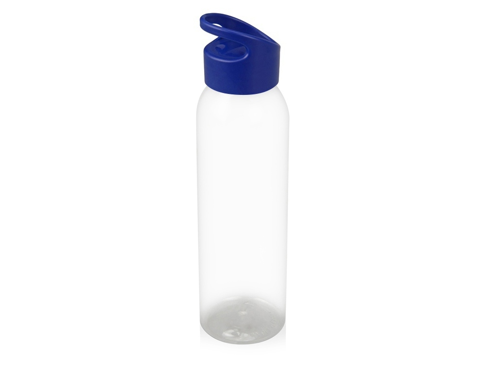 823302&nbsp;340.840&nbsp;Бутылка для воды "Plain" 630 мл, прозрачный/синий&nbsp;195533
