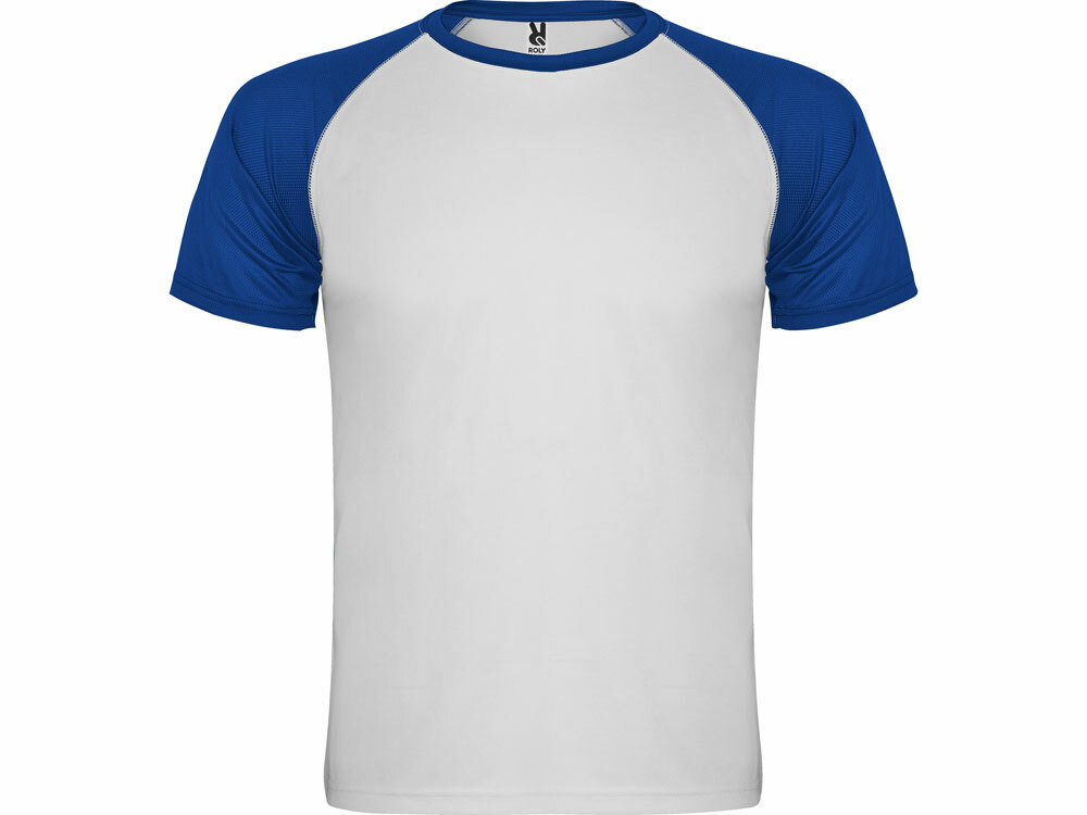 665001053XL&nbsp;750.850&nbsp;Спортивная футболка "Indianapolis" мужская, белый/королевский синий&nbsp;193202