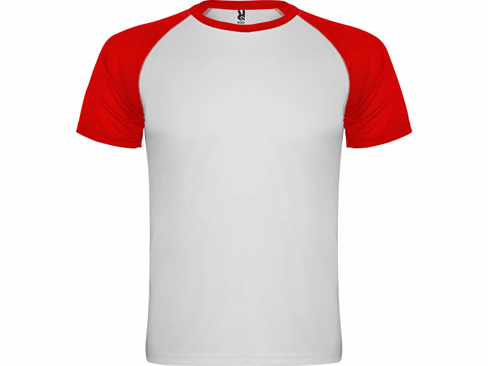 66500160M&nbsp;750.850&nbsp;Спортивная футболка "Indianapolis" мужская, белый/красный&nbsp;193234