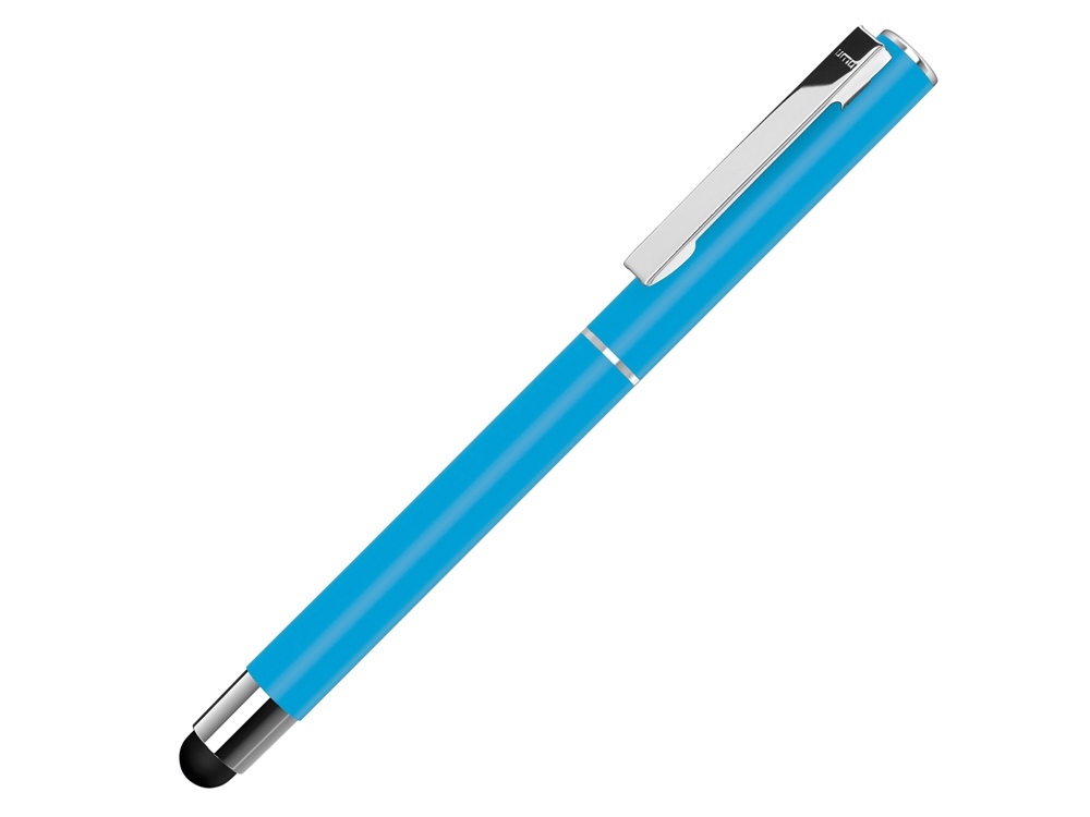 188018.12&nbsp;801.350&nbsp;Ручка металлическая стилус-роллер «STRAIGHT SI R TOUCH», голубой&nbsp;146277