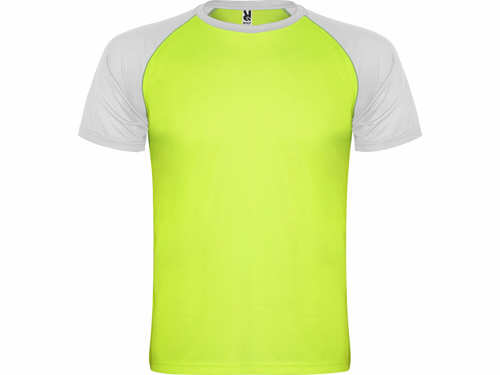 665022201S&nbsp;759.400&nbsp;Спортивная футболка "Indianapolis" мужская, неоновый зеленый/белый&nbsp;193191