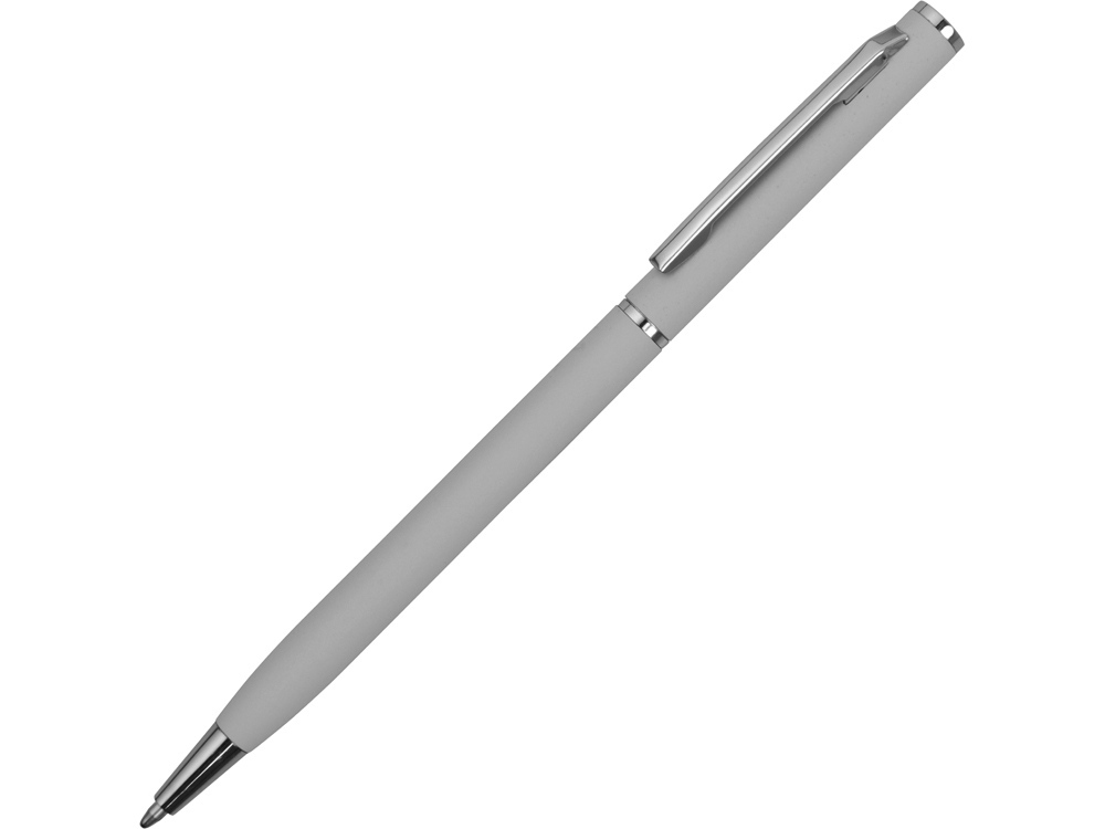 18312.17&nbsp;75.000&nbsp;Ручка металлическая шариковая "Атриум" с покрытием софт-тач, средний серый&nbsp;207869