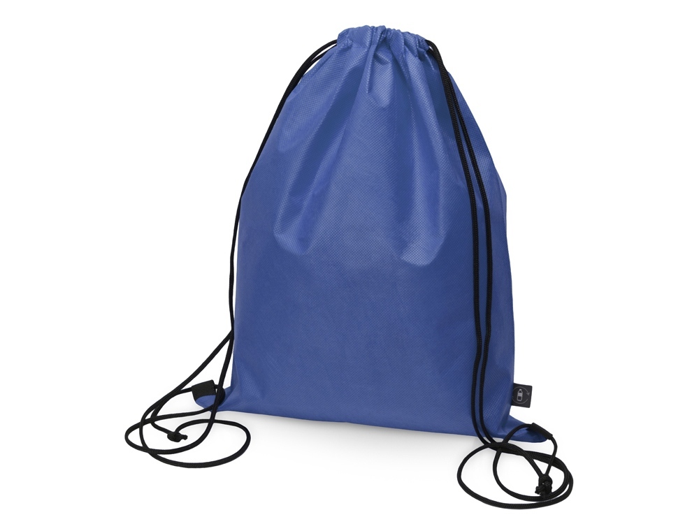 590602&nbsp;212.510&nbsp;Рюкзак-мешок Reviver из нетканого переработанного материала RPET, синий&nbsp;189743