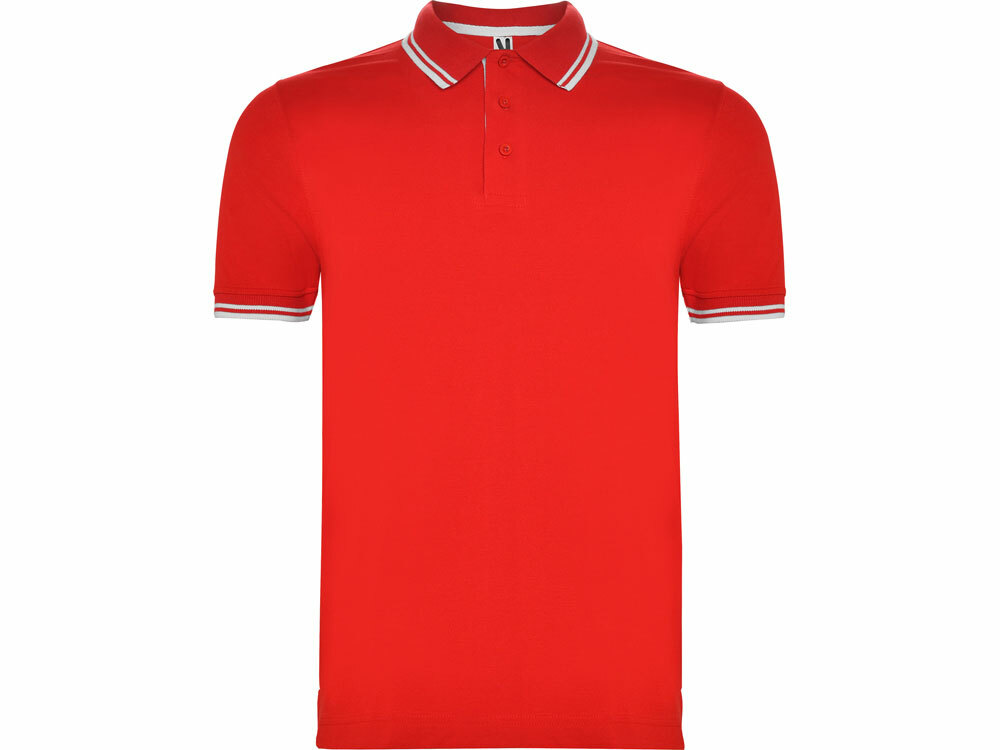66296001M&nbsp;1897.400&nbsp;Рубашка поло "Montreal" мужская, красный/белый&nbsp;184569