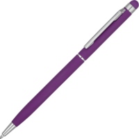 18570.14p&nbsp;58.710&nbsp;Ручка-стилус шариковая "Jucy Soft" с покрытием soft touch, фиолетовый (Р)&nbsp;206549