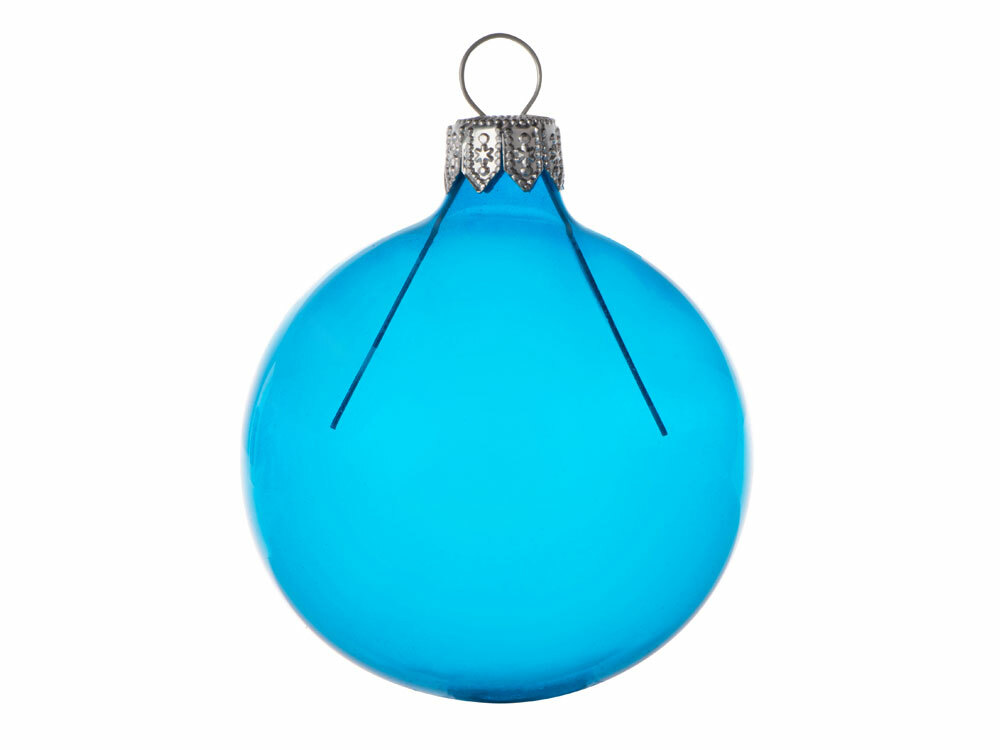 213022&nbsp;216.130&nbsp;Стеклянный шар голубой полупрозрачный, заготовка шара 6 см, цвет 61&nbsp;205489