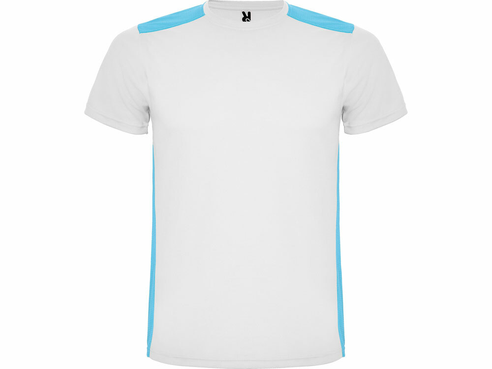 66520112L&nbsp;847.850&nbsp;Спортивная футболка "Detroit" мужская, белый/бирюзовый&nbsp;193675