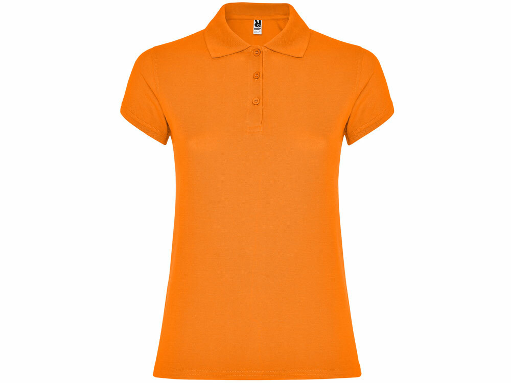 663431XL&nbsp;1497.400&nbsp;Рубашка поло "Star" женская, оранжевый&nbsp;184415