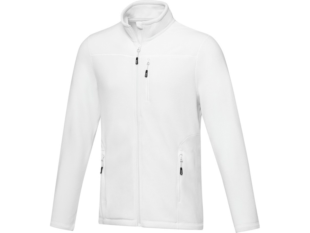 3752901S&nbsp;9597.000&nbsp;Мужская флисовая куртка Amber на молнии из переработанных материалов по стандарту GRS, белый&nbsp;211167