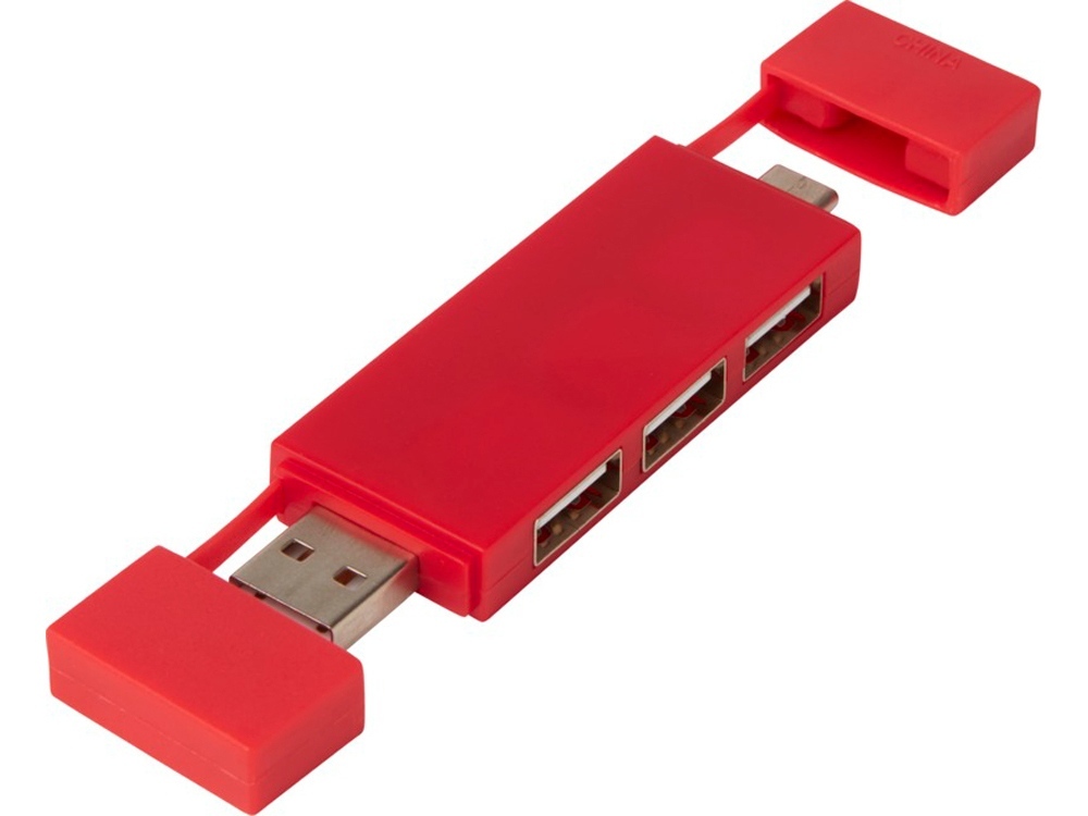 12425121&nbsp;640.000&nbsp;Mulan Двойной USB 2.0-хаб, красный&nbsp;202366
