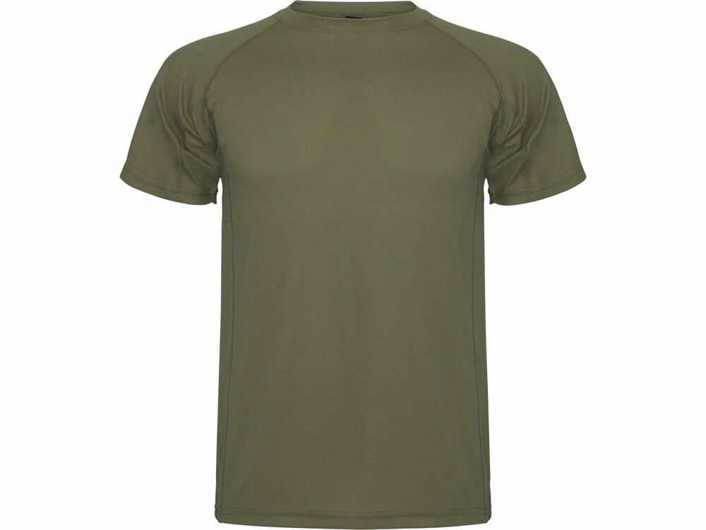 425015S&nbsp;696.400&nbsp;Спортивная футболка "Montecarlo" мужская, армейский зеленый&nbsp;190655
