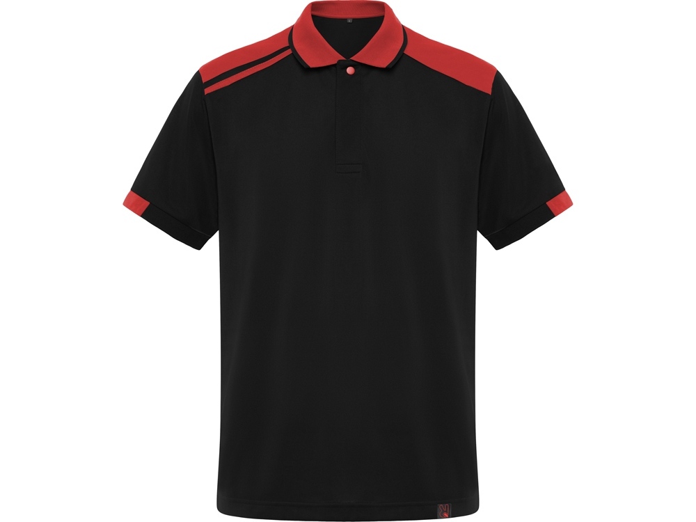 8410PO0260M&nbsp;1751.000&nbsp;Рубашка поло "Samurai", черный/красный&nbsp;209850