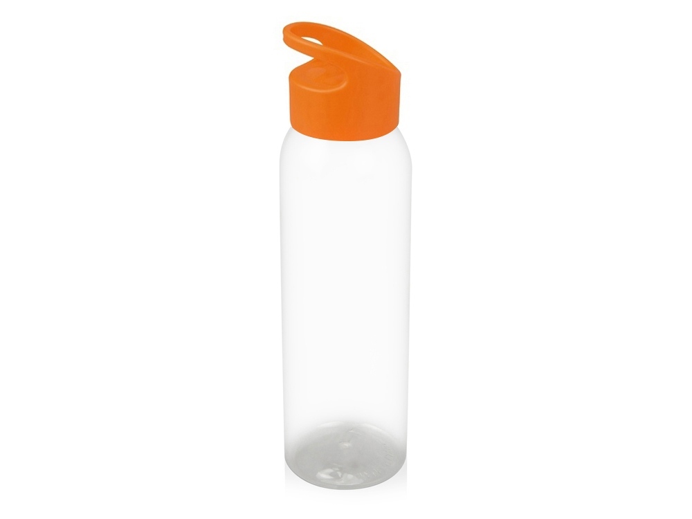 823308&nbsp;340.840&nbsp;Бутылка для воды "Plain" 630 мл, прозрачный/оранжевый&nbsp;195532