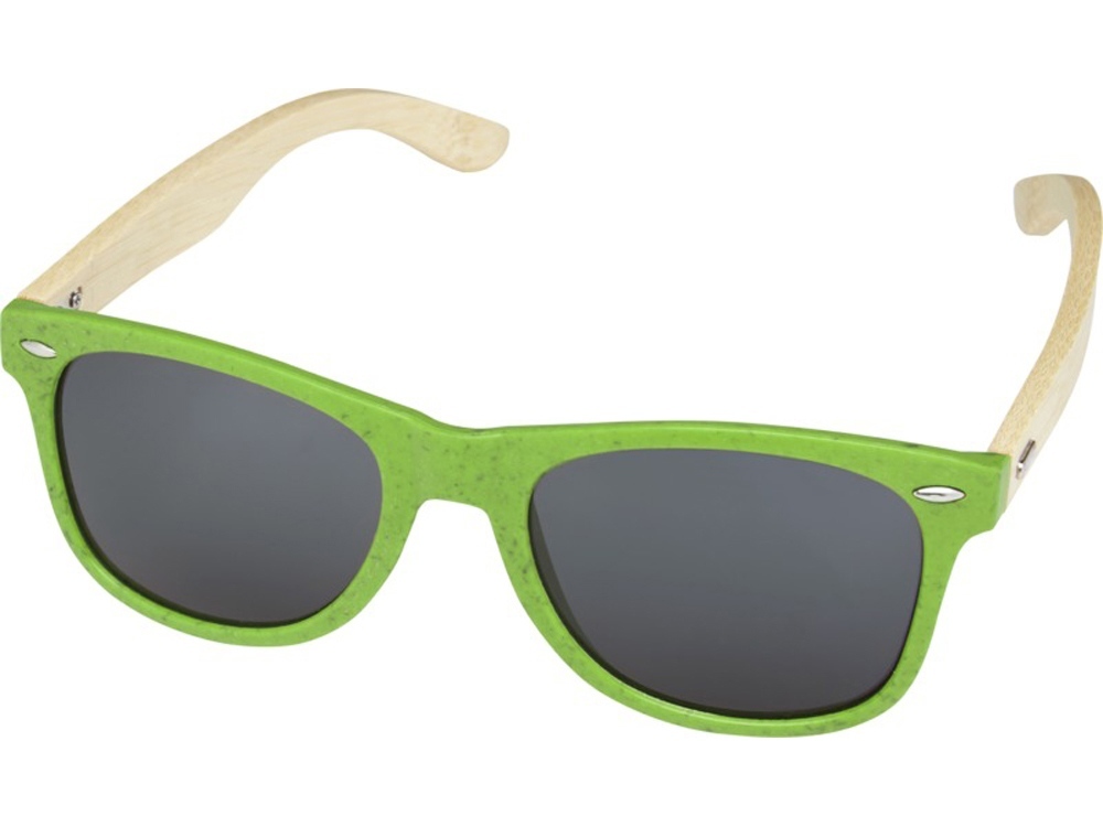 12700563&nbsp;842.080&nbsp;Sun Ray очки с бамбуковой оправой, зеленый лайм&nbsp;189213