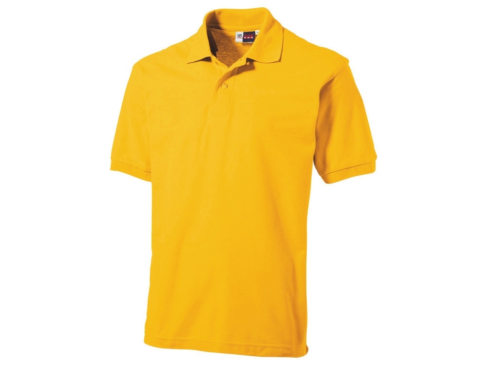 3177F16S&nbsp;457.400&nbsp;Рубашка поло "Boston" мужская, золотисто-желтый&nbsp;141529