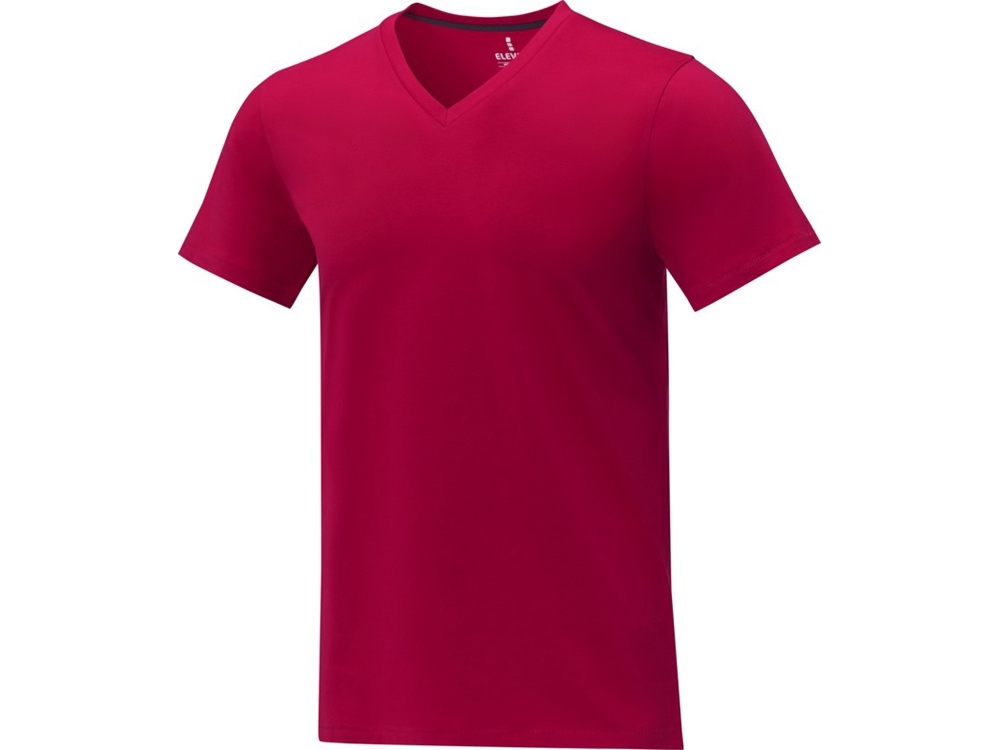 3803021XS&nbsp;1869.000&nbsp;Somoto Мужская футболка с коротким рукавом и V-образным вырезом , красный&nbsp;188740