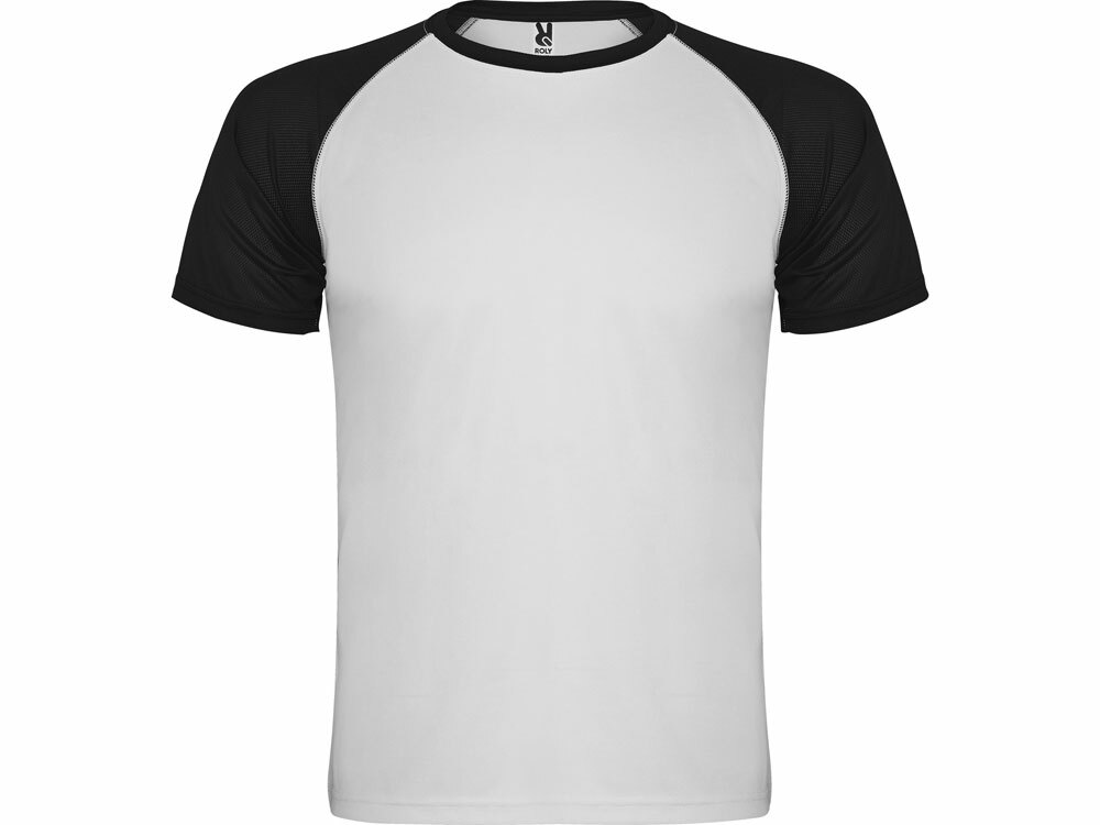 66500102S&nbsp;750.850&nbsp;Спортивная футболка "Indianapolis" мужская, белый/черный&nbsp;193221