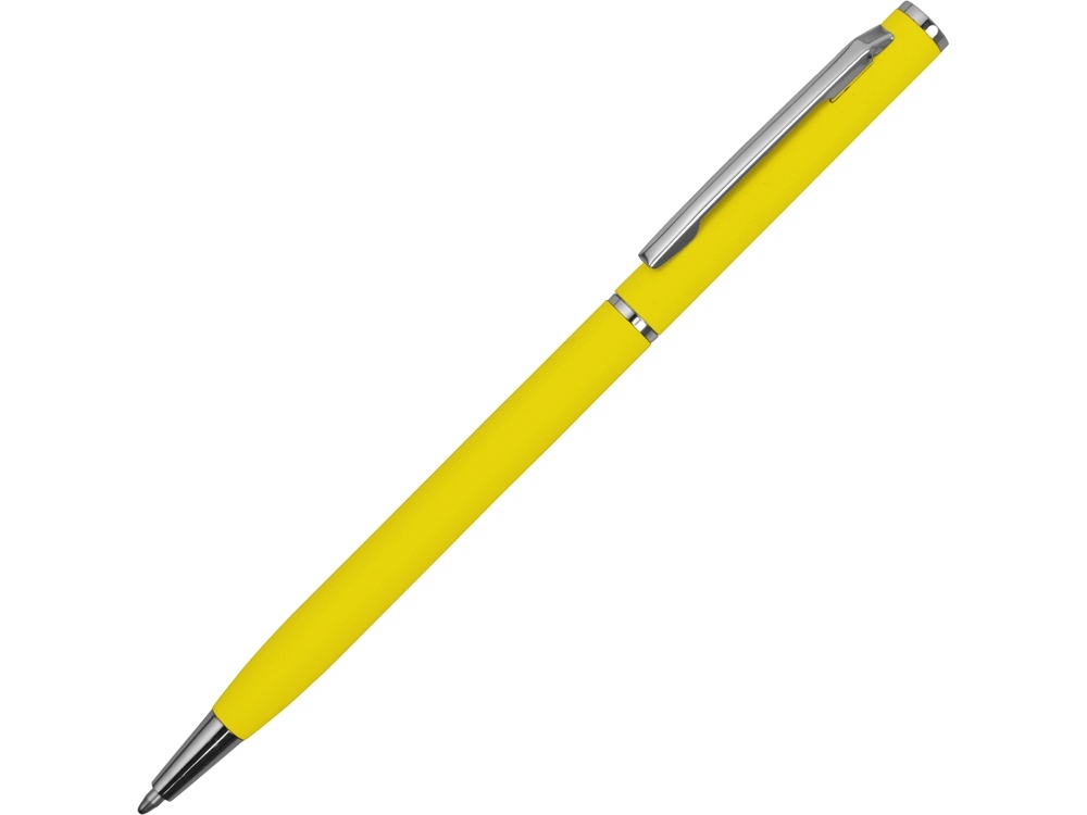 18312.04&nbsp;75.000&nbsp;Ручка металлическая шариковая "Атриум" с покрытием софт-тач, желтый&nbsp;207870