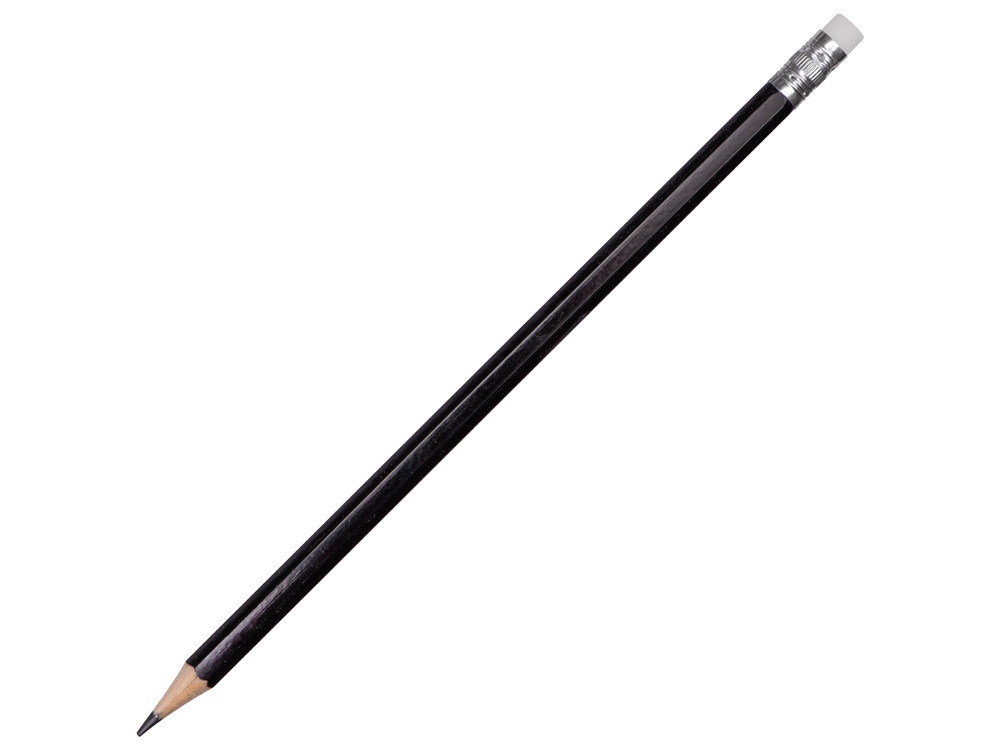 14003.07&nbsp;16.000&nbsp;Шестигранный карандаш с ластиком "Presto", черный&nbsp;216060