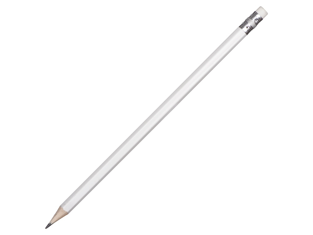 14003.06&nbsp;16.000&nbsp;Шестигранный карандаш с ластиком "Presto", белый&nbsp;216057