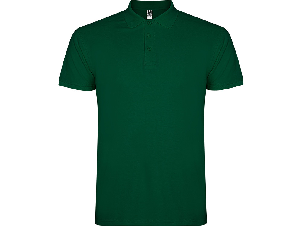 663856XL&nbsp;1497.400&nbsp;Рубашка поло "Star" мужская, бутылочный зеленый&nbsp;220760