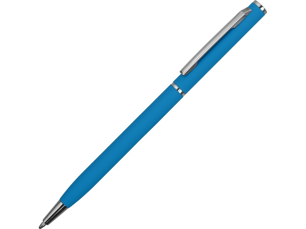 18312.22&nbsp;75.000&nbsp;Ручка металлическая шариковая "Атриум" с покрытием софт-тач, голубой&nbsp;207868