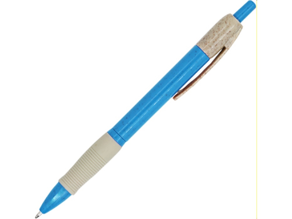 HW8032S1242&nbsp;21.000&nbsp;Ручка шариковая HANA из пшеничного волокна, бежевый/голубой&nbsp;226142
