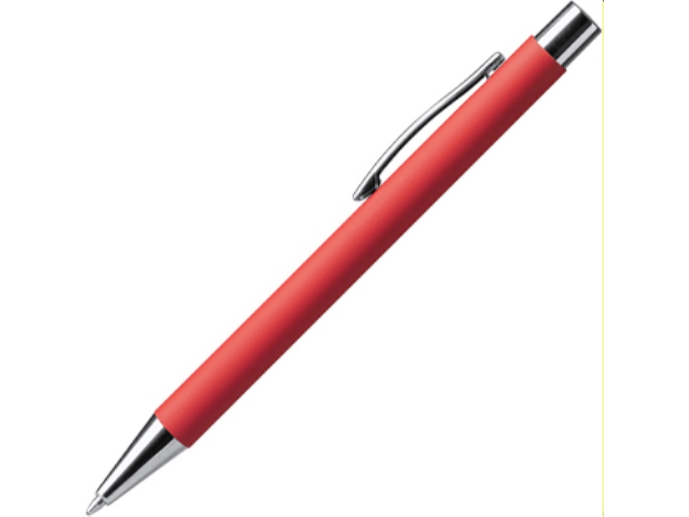 BL8095TA60&nbsp;88.350&nbsp;Ручка металлическая шариковая DOVER с покрытием софт-тач, красный&nbsp;226192