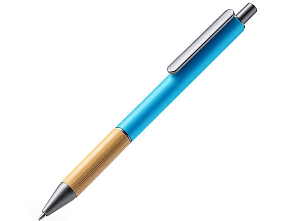 BL7982TA242&nbsp;82.000&nbsp;Ручка шариковая PENTA металлическая с бамбуковой вставкой, голубой&nbsp;226057
