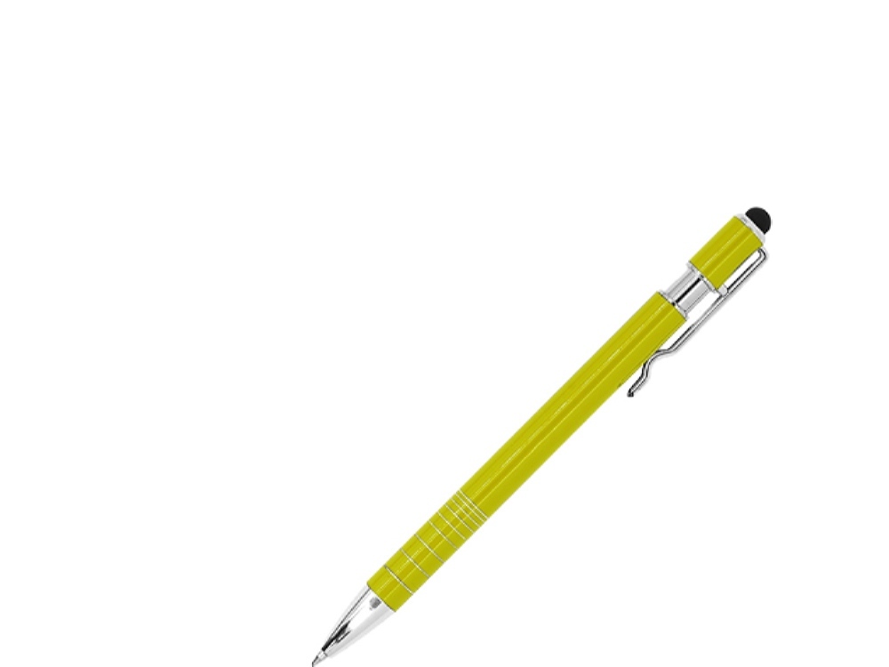 HW8014S103&nbsp;93.000&nbsp;Ручка-стилус металлическая шариковая BORNEO, желтый&nbsp;226181