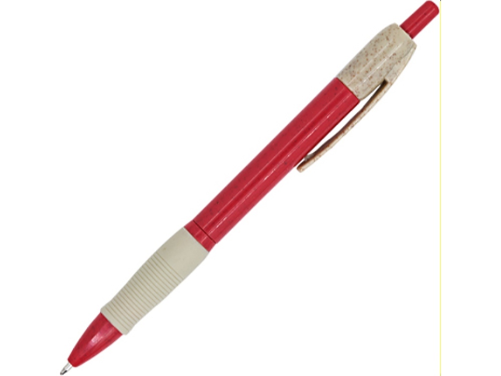 HW8032S160&nbsp;21.000&nbsp;Ручка шариковая HANA из пшеничного волокна, бежевый/красный&nbsp;226140