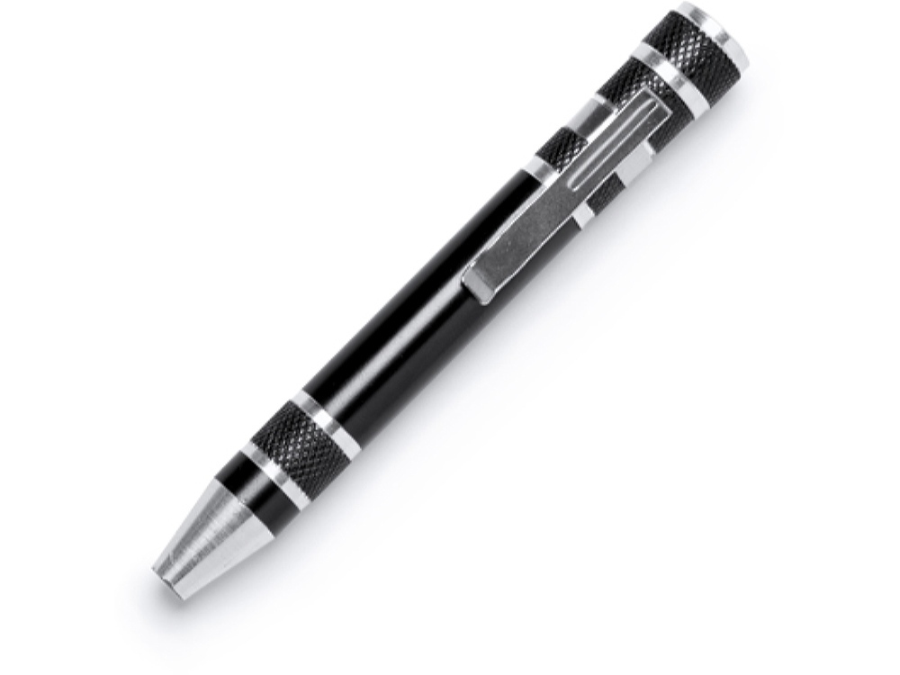 TO3991S102&nbsp;243.000&nbsp;Алюминиевый мультитул BRICO в форме ручки, черный&nbsp;226850