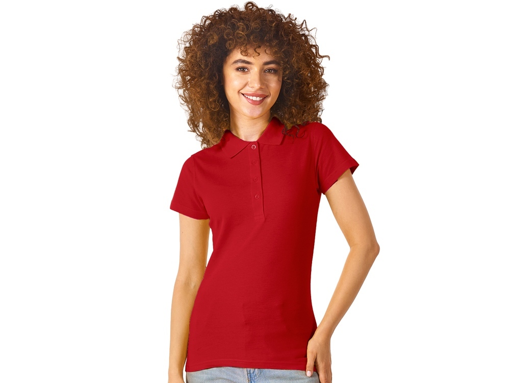 31094N25XL&nbsp;887.400&nbsp;Рубашка поло "First 2.0" женская, красный&nbsp;228244