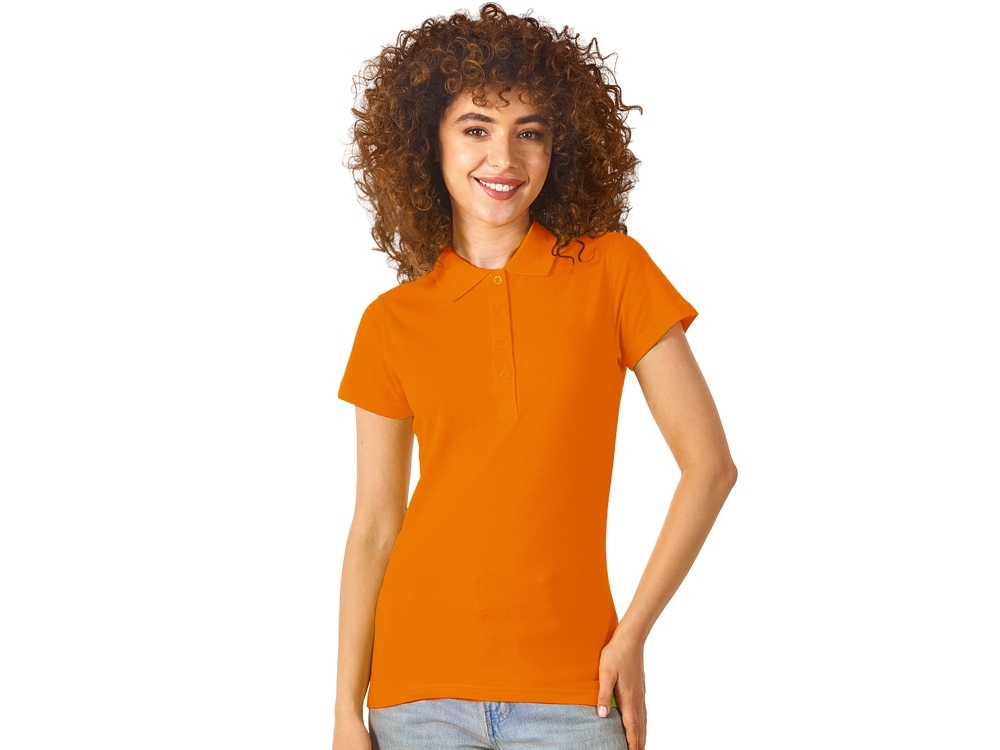 31094N33XL&nbsp;887.400&nbsp;Рубашка поло "First 2.0" женская, оранжевый&nbsp;228248