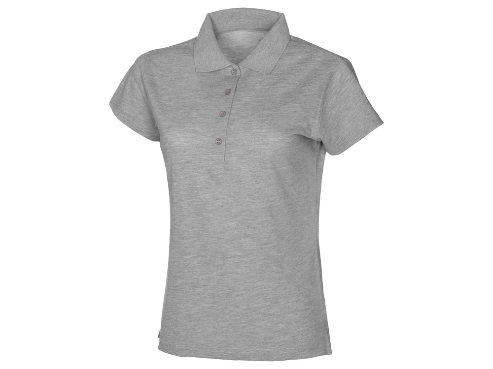 31094N96M&nbsp;887.400&nbsp;Рубашка поло "First 2.0" женская, серый меланж&nbsp;228250
