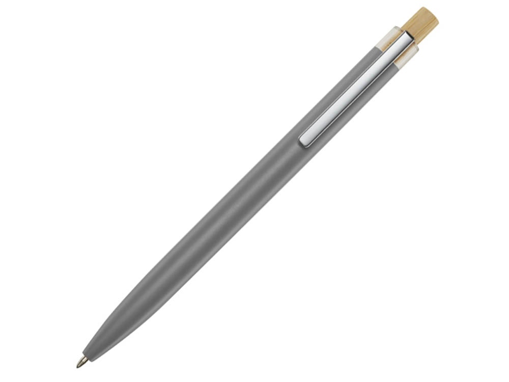 10787982&nbsp;205.000&nbsp;Nooshin шариковая ручка из переработанного алюминия, черные чернила - Серый&nbsp;231792
