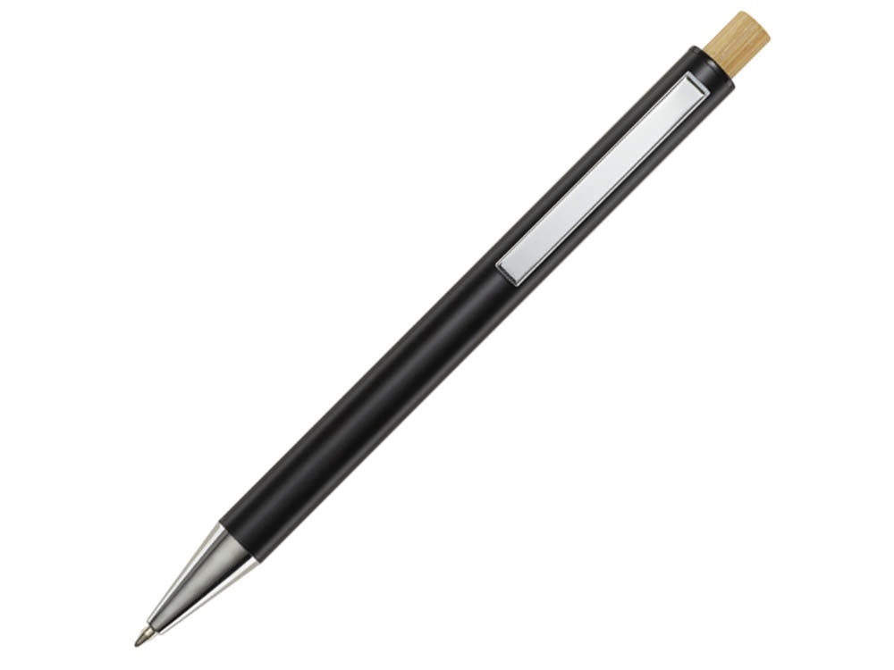 10787490&nbsp;197.000&nbsp;Cyrus шариковая ручка из переработанного алюминия, синие чернила - Черный&nbsp;231771