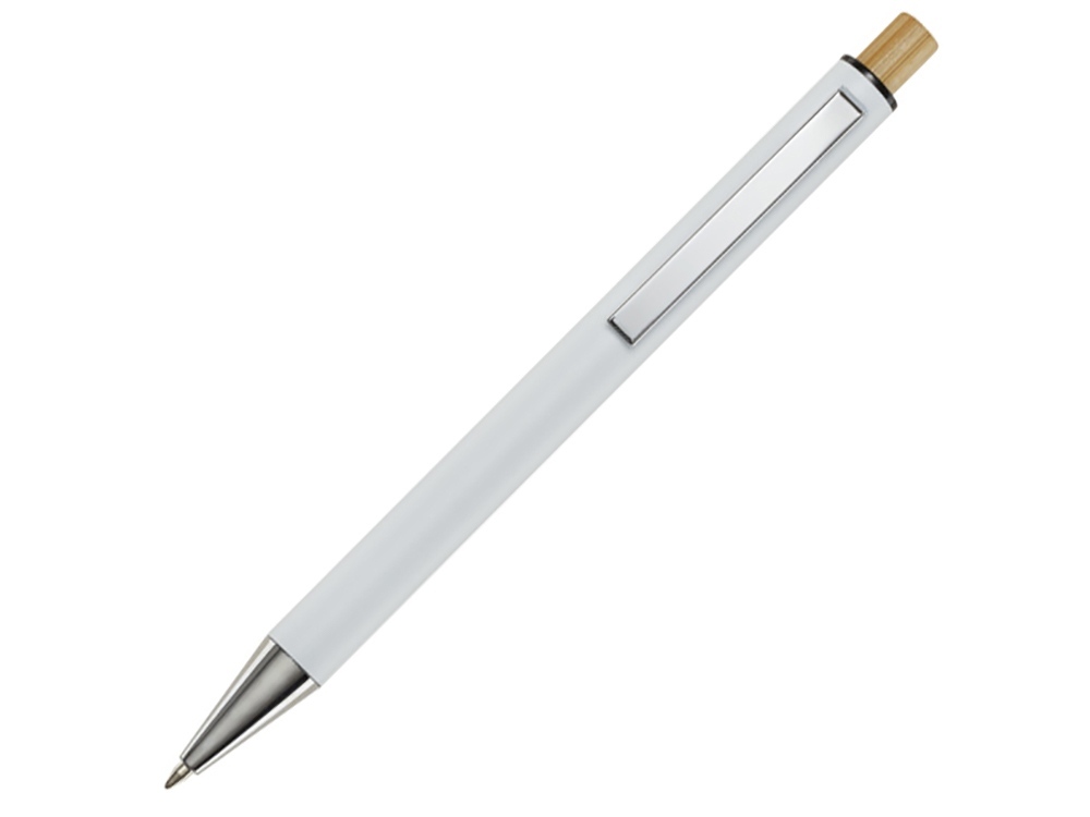 10787401&nbsp;197.000&nbsp;Cyrus шариковая ручка из переработанного алюминия, синие чернила - Белый&nbsp;231768