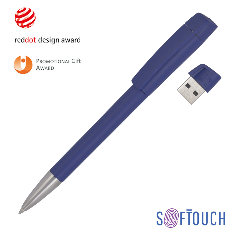 46206-21/16Gb&nbsp;1399.000&nbsp;Ручка с флеш-картой USB 16GB «TURNUSsofttouch M» темно-синий&nbsp;145581