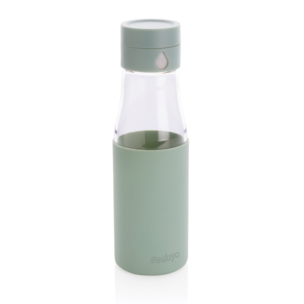 P436.727&nbsp;2125.000&nbsp;Стеклянная бутылка для воды Ukiyo с силиконовым держателем&nbsp;188442