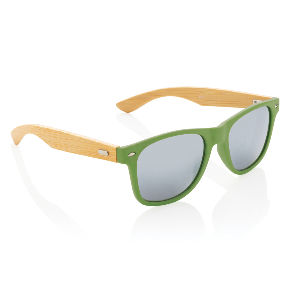 P453.977&nbsp;881.000&nbsp;Солнцезащитные очки из переработанного пластика RCS с бамбуковыми дужками&nbsp;222561