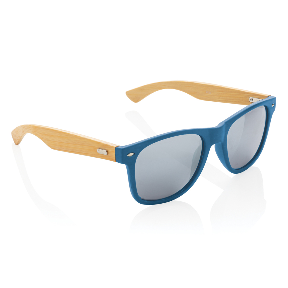 P453.975&nbsp;881.000&nbsp;Солнцезащитные очки из переработанного пластика RCS с бамбуковыми дужками&nbsp;222560