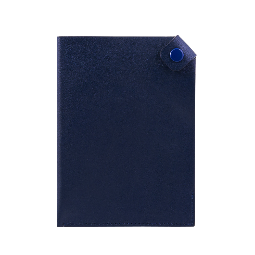 NK410024-030&nbsp;941.000&nbsp;Чехол для паспорта PURE 140*90 мм., застежка на кнопке, натуральная кожа (гладкая), синий&nbsp;89768