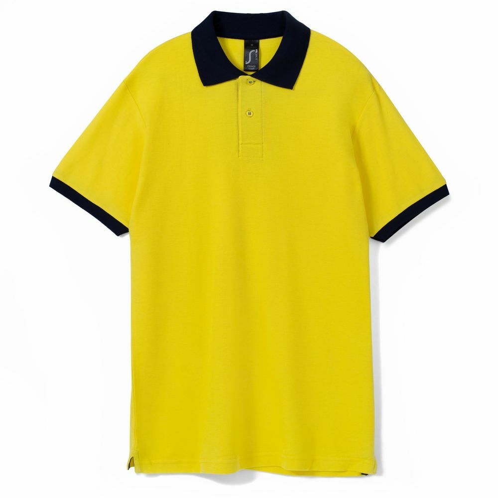 6085.84&nbsp;1834.000&nbsp;Рубашка поло Prince 190, желтая с темно-синим&nbsp;43518