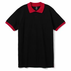 6085.30&nbsp;2367.000&nbsp;Рубашка поло Prince 190, черная с красным&nbsp;43432