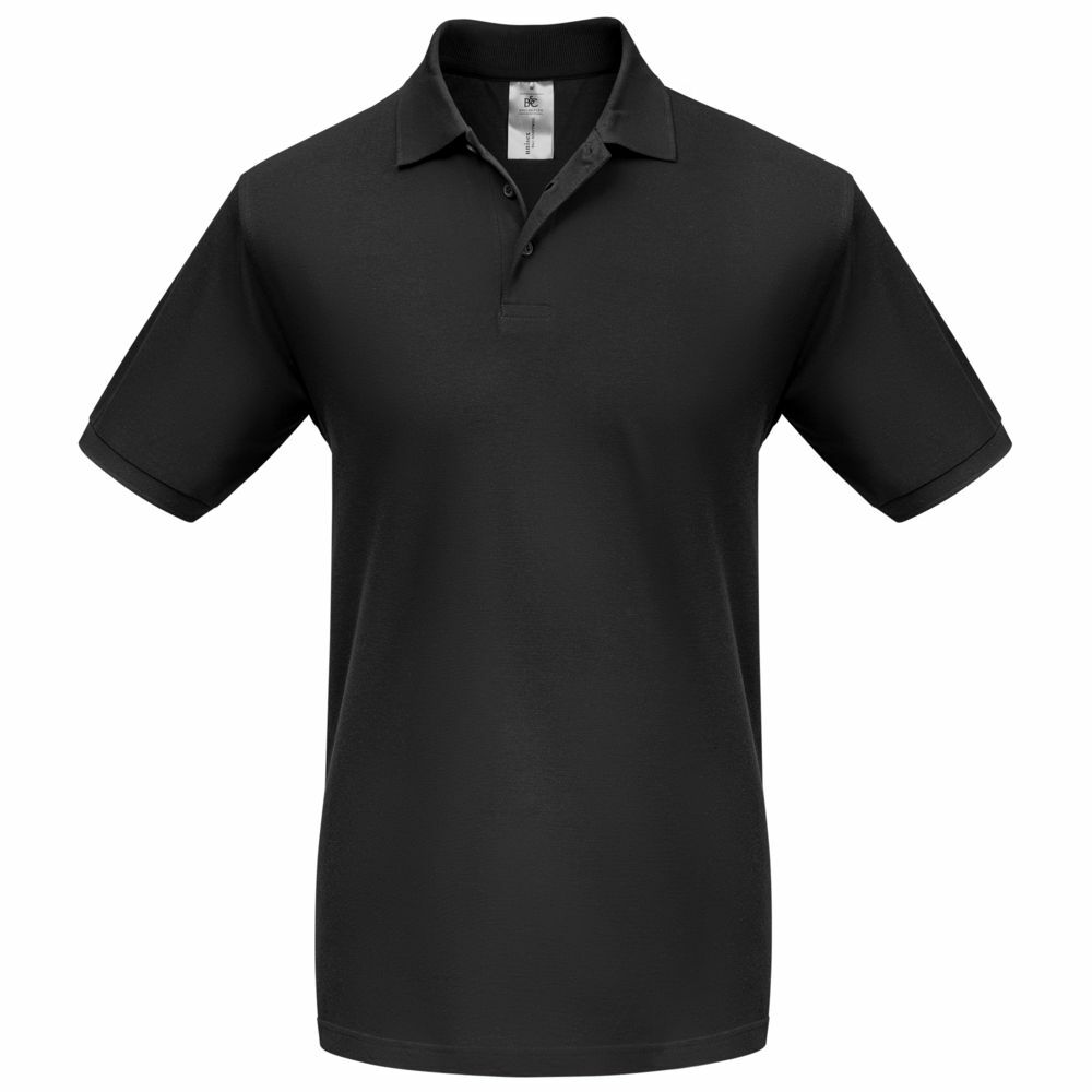 PU422002&nbsp;1900.000&nbsp;Рубашка поло Heavymill черная&nbsp;44368
