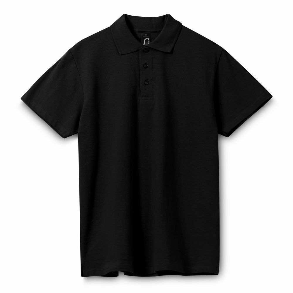 1898.30&nbsp;1768.000&nbsp;Рубашка поло мужская SPRING 210, черная&nbsp;43356
