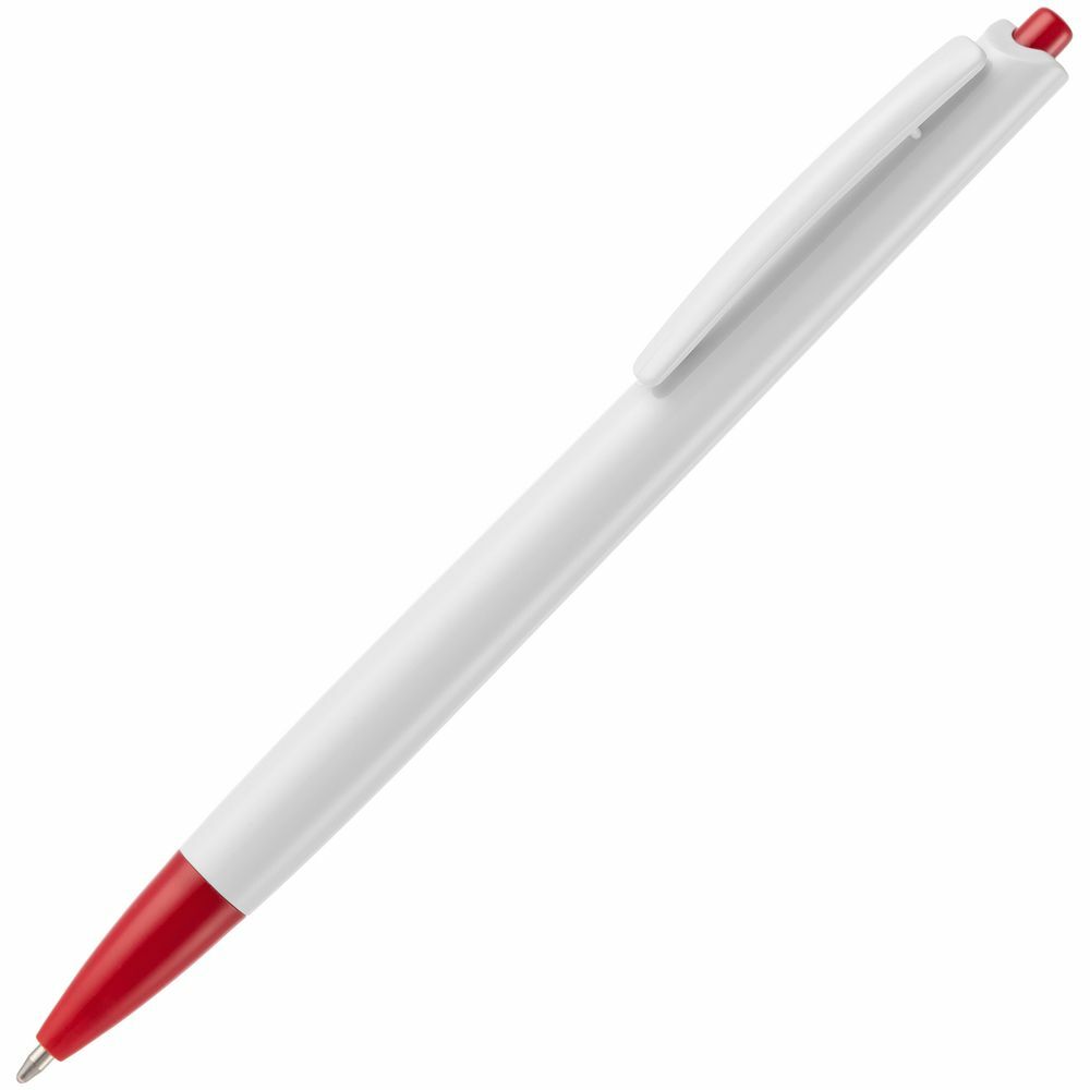 15906.65&nbsp;17.600&nbsp;Ручка шариковая Tick, белая с красным&nbsp;146012
